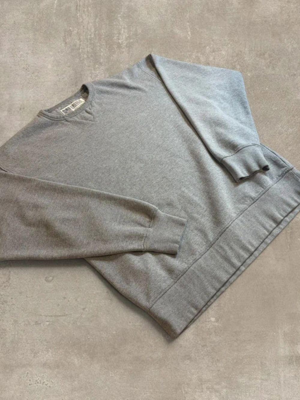 Vintage Russell Athletic Sweatshirt Mens Large Grey Crewneck Pullover